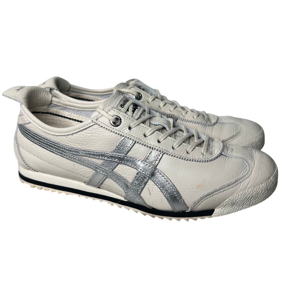 Onitsuka Tiger Mexico 66 SD Silver Sneakers Size 6